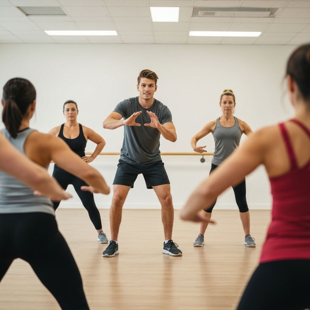 Demonstration sicherer Bewegungstechnik